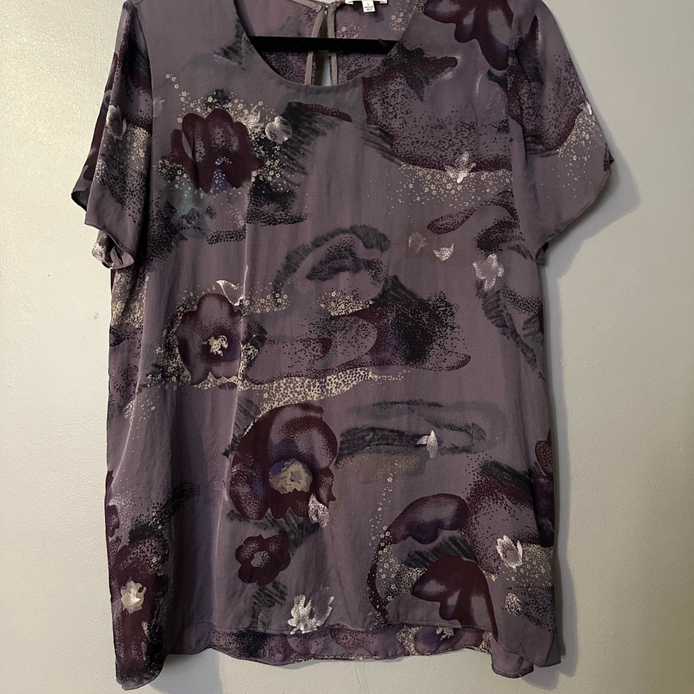Wilfred Silk Floral Print Women's Top